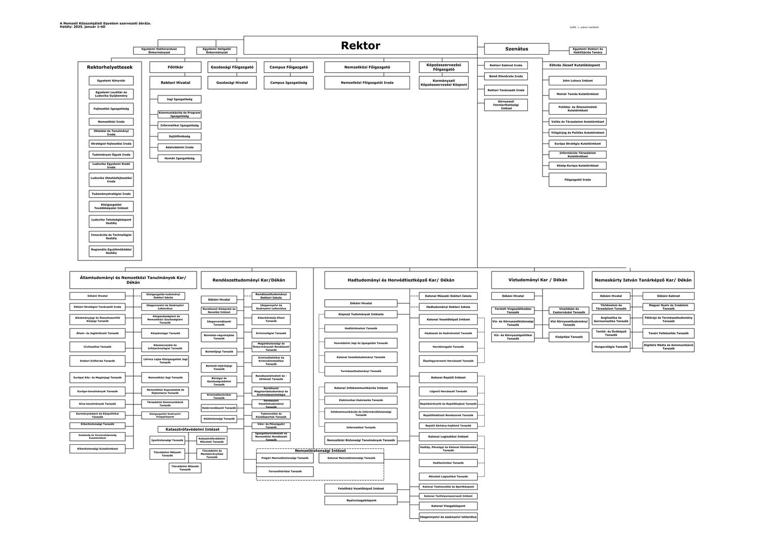 Organogram 2025.01.01-től